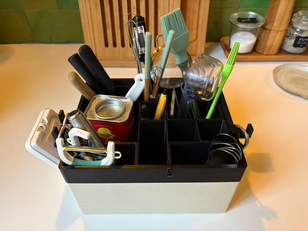 Moving efficiently through the kitchen