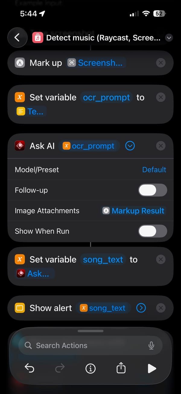 Saving discovered music using AI